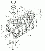 Блок цилиндров Cummins L360-20